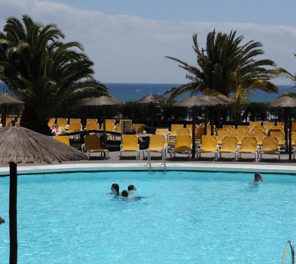 Terrace solarium Hotel Beatriz Playa & Spa Lanzarote
