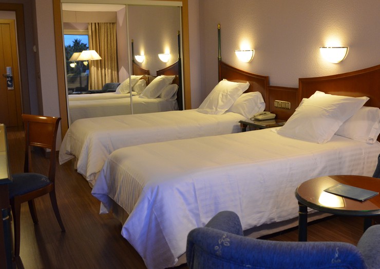 2 bedded double room Hotel Beatriz Toledo Auditórium & Spa