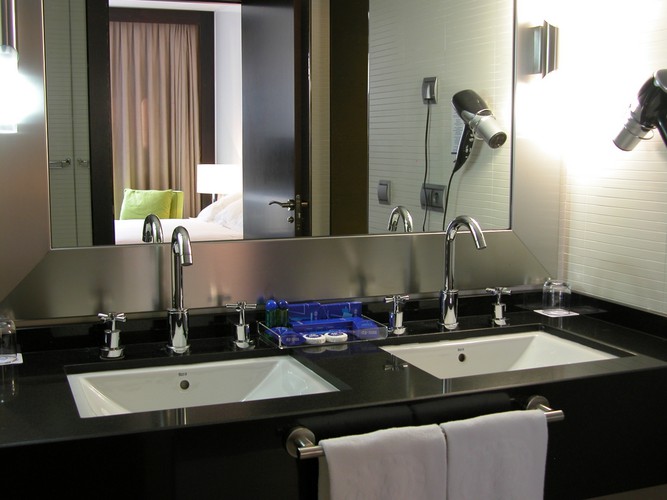 Bathroom Hotel Beatriz Albacete & Spa