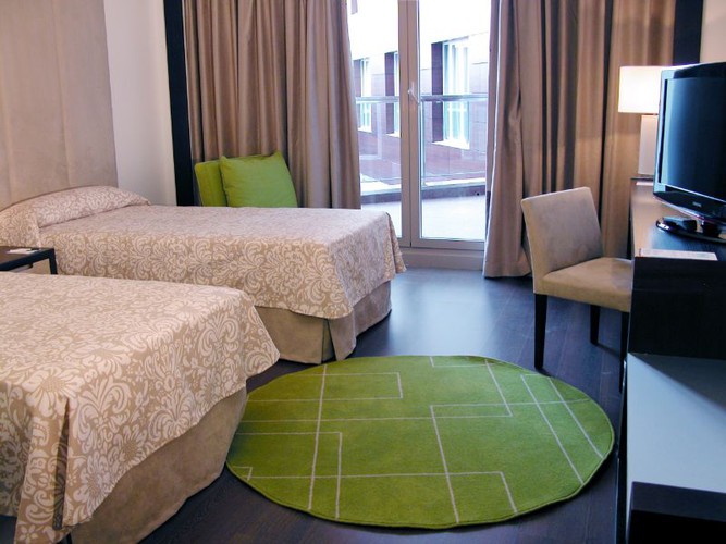 Habitación doble con dos camas Hotel Beatriz Albacete & Spa