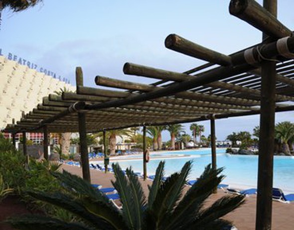 Solarium terrace Hotel Beatriz Costa & Spa Lanzarote