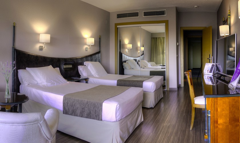 2 bedded double room - views of toledo Hotel Beatriz Toledo Auditórium & Spa