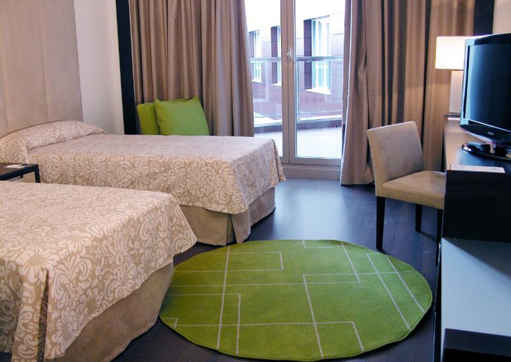 Double room with two beds Hotel Beatriz Albacete & Spa