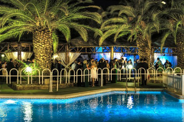 Pool buffet Hotel Beatriz Toledo Auditórium & Spa
